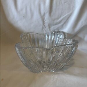 Mikasa Lydia Tulip crystal bowl